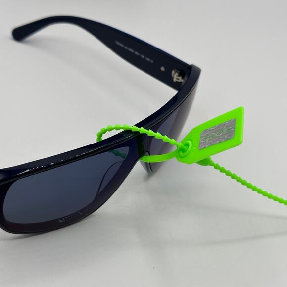 MONCLER Tronn Shield Sunglasses ML0260 Bright Blue Mirror Unisex - Picture 12 of 13